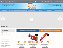 Tablet Screenshot of gulenucurtma.com